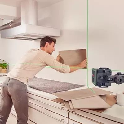 Niveau laser Bosch Quigo Green - Pratique et polyvalent
