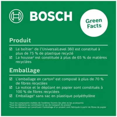 Niveau Laser Universel Bosch 360° - Alignement Précis