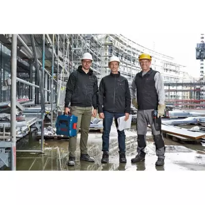 Veste chauffante Bosch Professional GHH 12+18V XA + GAA 12V-21 - Taille 2XL