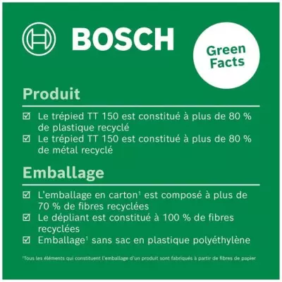 Mesureur laser Bosch TT 150 - Compact et précis