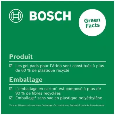 Packs 5 Bosch Gel Pads - Précision laser compacte
