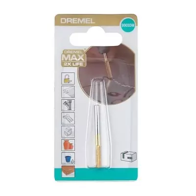 Fraise en carbure de tungstène Dremel Max 9901 - ø3,2mm cylindre