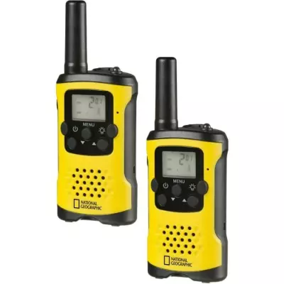 Talkies-walkies enfant National Geographic - Portée 6 km - Mains libres