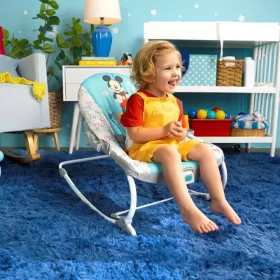 Transat évolutif pour bébé Disney Mickey My Best Friend - Vibrations automatiques
