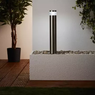 Potelet extérieur AVON - BRILLIANT - Gris - Éclairage LED 4W
