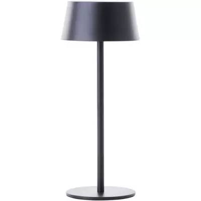 Lampe de table d'extérieur - BRILLIANT - PICCO - LED et solaire - Noir 5 W