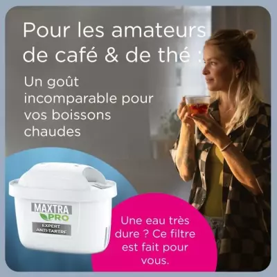 Filtre à eau BRITA MAXTRA PRO Expert - Pack de 3+1