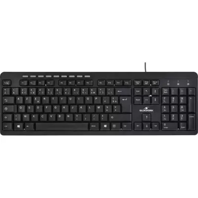 Clavier Filaire BLUESTORK MEDIAFIRST II Noir - Idéal pour votre ordinateur