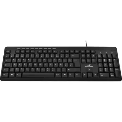 Clavier Filaire BLUESTORK MEDIAFIRST II Noir - Idéal pour votre ordinateur
