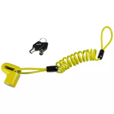 Antivol vélo câble - BURG WACHTER - 520 50 Yellow SB