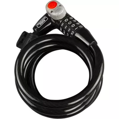 Antivol vélo BURG WACHTER 230 180 L - Sécurité maximale - 180 cm, acier 12 mm