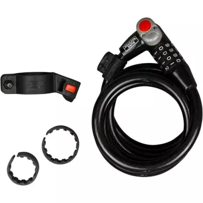 Antivol vélo BURG WACHTER 230 180 L - Sécurité maximale - 180 cm, acier 12 mm