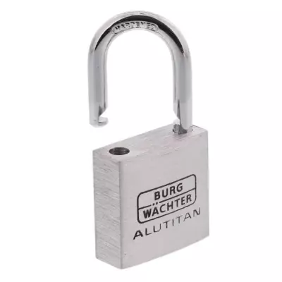 Protégez vos biens avec style - Set de 2 cadenas BURG WACHTER DUO 770 30 SB - 30 mm Alutitan ?️