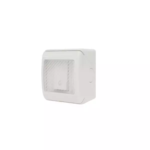 Bouton poussoir SCS SENTINEL 230V - Pouvoir de coupure 16A - IP55 - Blanc