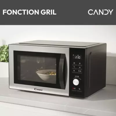 Micro-ondes Combi Candy Essenza 1000W 29L Noir