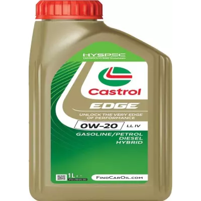 Huile moteur Castrol Edge 0W-20 LL IV 1L - Performances exceptionnelles