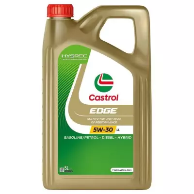 Huile moteur Castrol EDGE 5W-30 LL - 5L - Performances exceptionnelles