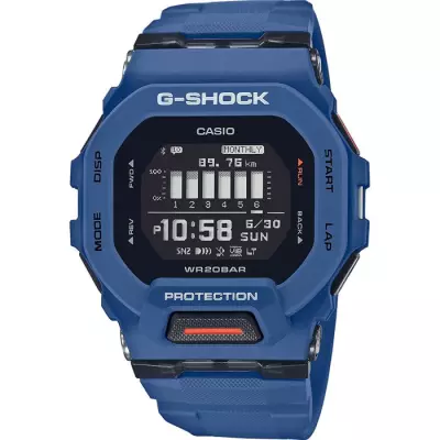 Montre G-SHOCK CASIO Bleu - Résistante aux chocs et multifonctions