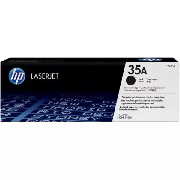HP 35A toner LaserJet noir authentique