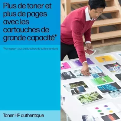 HP 125A toner LaserJet cyan authentique