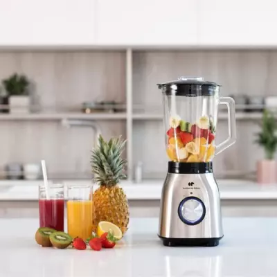 Mélangeur CONTINENTAL EDISON CEBL1000IN Inox 1000W - Compact et Puissant