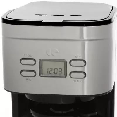 Cafetière filtre programmable Inox Continental Edison - Dimensions compactes