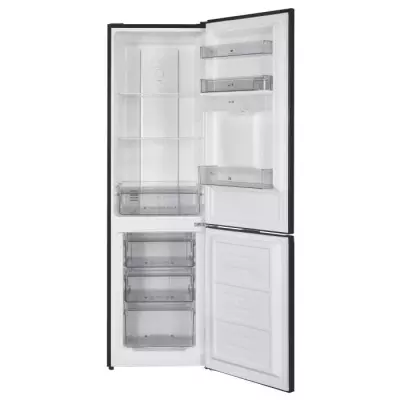 Réfrigérateur congélateur bas TOTAL No Frost - Noir - 251L