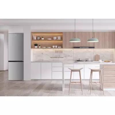 Réfrigérateur Congélateur Bas Continental Edison - 293L - No Frost - Inox