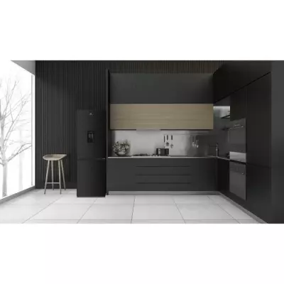 Réfrigérateur congélateur bas - TOTAL No Frost - 325L - Noir