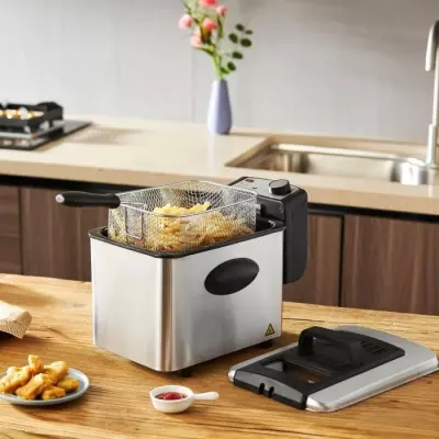 Friteuse électrique Continental Edison CEFR4IX3 - 4L - 2000W