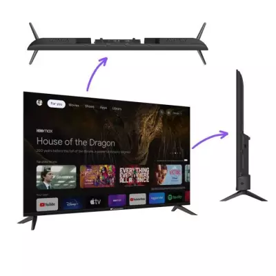TV QLED 50'' Continental Edison UHD 4K Smart Wifi Bluetooth
