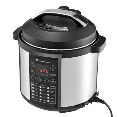 Multicuiseur Autocuiseur Pression 5,7L - 15 progs - 1000W Noir & Inox