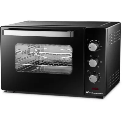 Mini four CONTINENTAL EDISON MF38N Noir 38L - Compact et puissant