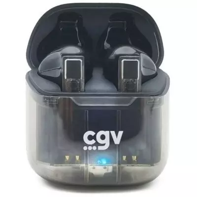 Écouteurs Bluetooth CGV Urban Ghost Noir - Autonomie 30h