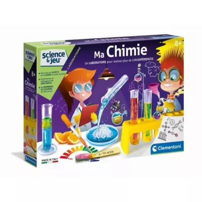 Clementoni - Ma chimie - plus de 170 expériences dès 8 ans