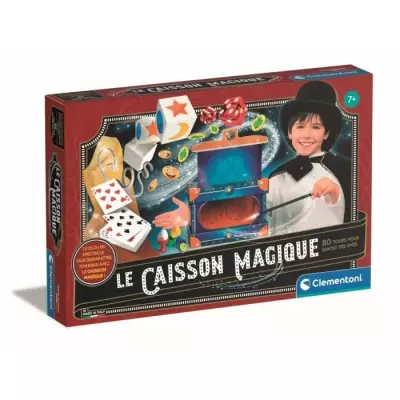 Un coffret magique avec 80 tours - Clementoni