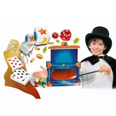 Un coffret magique avec 80 tours - Clementoni