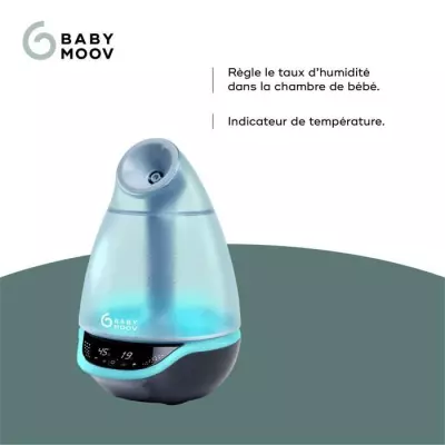 Humidificateur Babymoov HYGRO + - Idéal pour Bébé - Compact