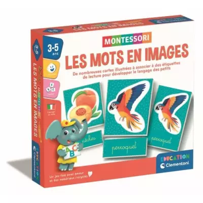 Clementoni Les mots en images - Montessori