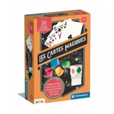 Clementoni Les cartes magiques - 20 tours
