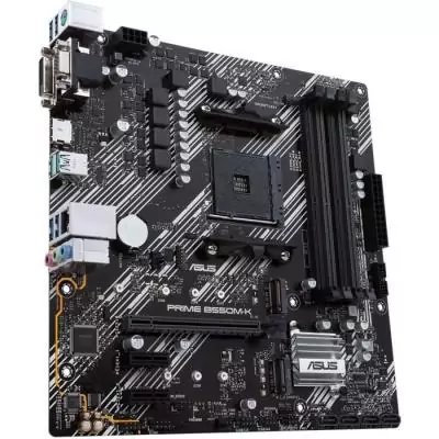 Carte mere - ASUS - PRIME B550M-K - AMD B550 - Emplacement AM4 micro ATX