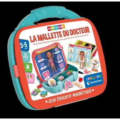 Clementoni Mallette magnétique - Corps et émotions Clementoni Mallette magnétique - Corps et émotions