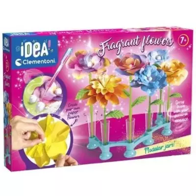 CLEMENTONI - Fleurs parfumées à créer - 7 créations - Idéal dès 7 ans