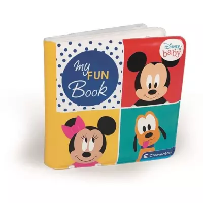 Découvrez le livre de bain Clementoni Baby Mickey!