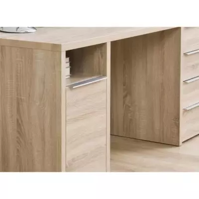 Bureau chêne sonoma de 160 cm: Bois FSC® certifié