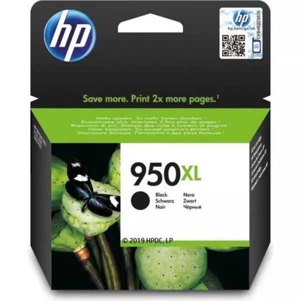 HP 950XL cartouche d'encre noir grande capacité authentique
