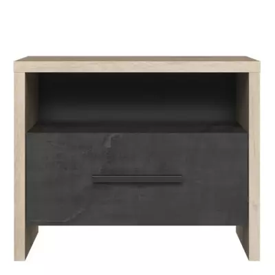 Table de chevet DEMEYERE 1 tiroir - Chêne Kronberg - Tendance Colorado
