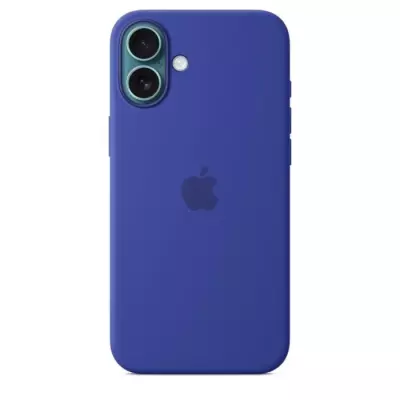 Coque en silicone iPhone 16 Plus avec MagSafe - Ultramarine