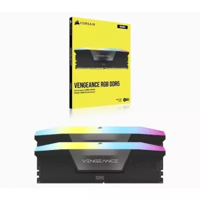 Mémoire RAM CORSAIR Vengeance RGB DDR5 - 32GB 6400 MHz