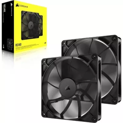 Pack de 2 ventilateurs PWM 140mm - CORSAIR - RS140 | Refroidissement & Ventilation